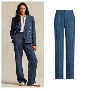Polo Ralph Lauren Pinstripe Linen Pants